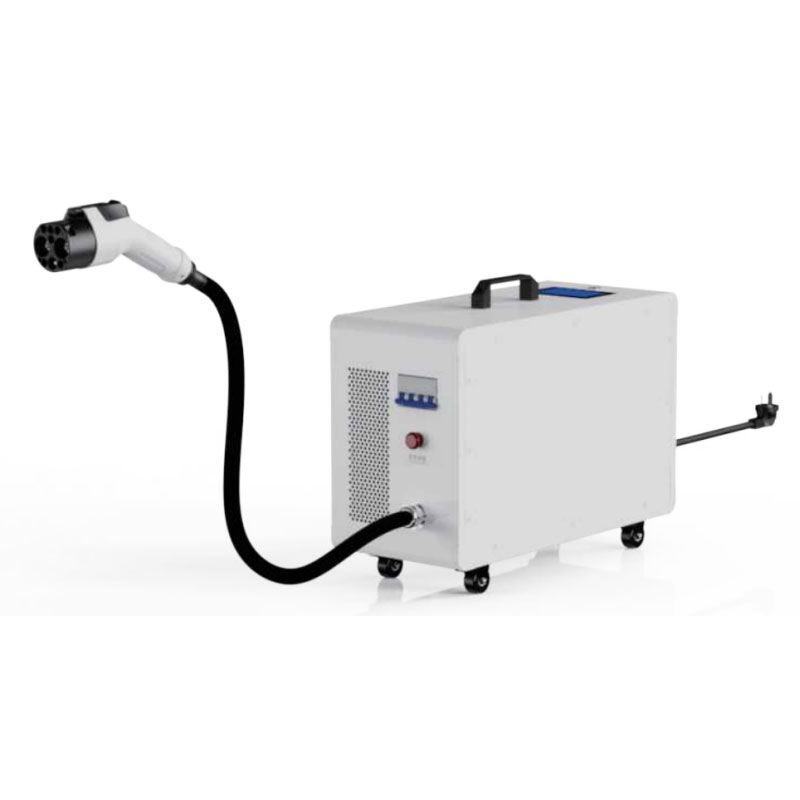 20kw CCS Gbt konektor DC Portable EV Fast Charger