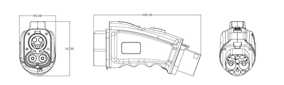 CCS1 to GBT Adapter