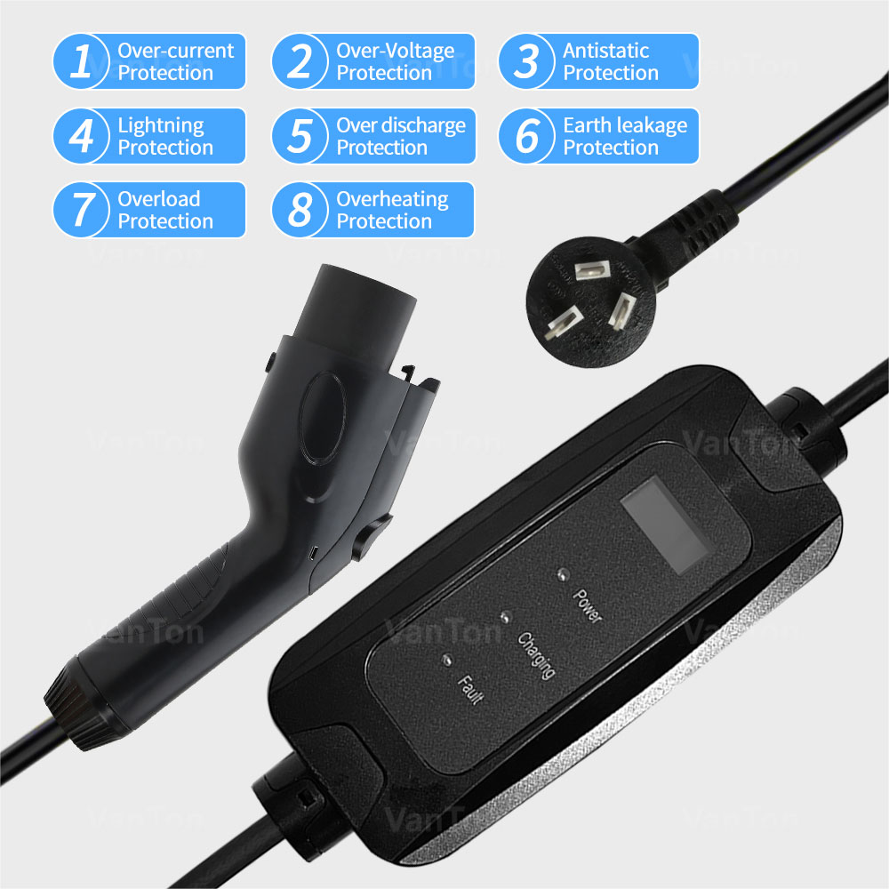 GBT portable EV charger